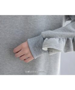 マキシ | ワンピース レディース ロングワンピース 長袖 無地 ゆったり 裏起毛 体型カバー パーカー風 シンプル キレイめ オシャレ 30代 40代 20代 50代　 お出かけ