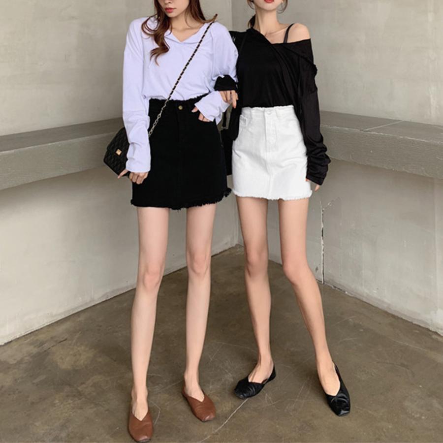 タイトスカート | デニムスカート 台形スカート ミニスカート レディース 春夏秋冬 Aラインスカート 韓国風
