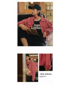 デニムコート | レディース デニムジャケット ジージャン カジュアル Gジャン ショート丈 ボタン ポケット アウター ラペル ゆったり ジャケット 無地 長袖 シンプル 学生風