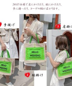 ハンドバッグ | ジュートバッグ 春夏リネン