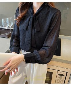 シャツ・ブラウス | シャツ ブラウス 秋冬 レディース スカーフタイ きれいめ フォーマル 春 長袖 無地 シンプル カジュアル 上品 通勤 お出かけ エレガント フェミニン オフィス