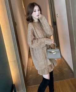 ニット・セーター | 韓国 ニット セットアップ ミニスカート