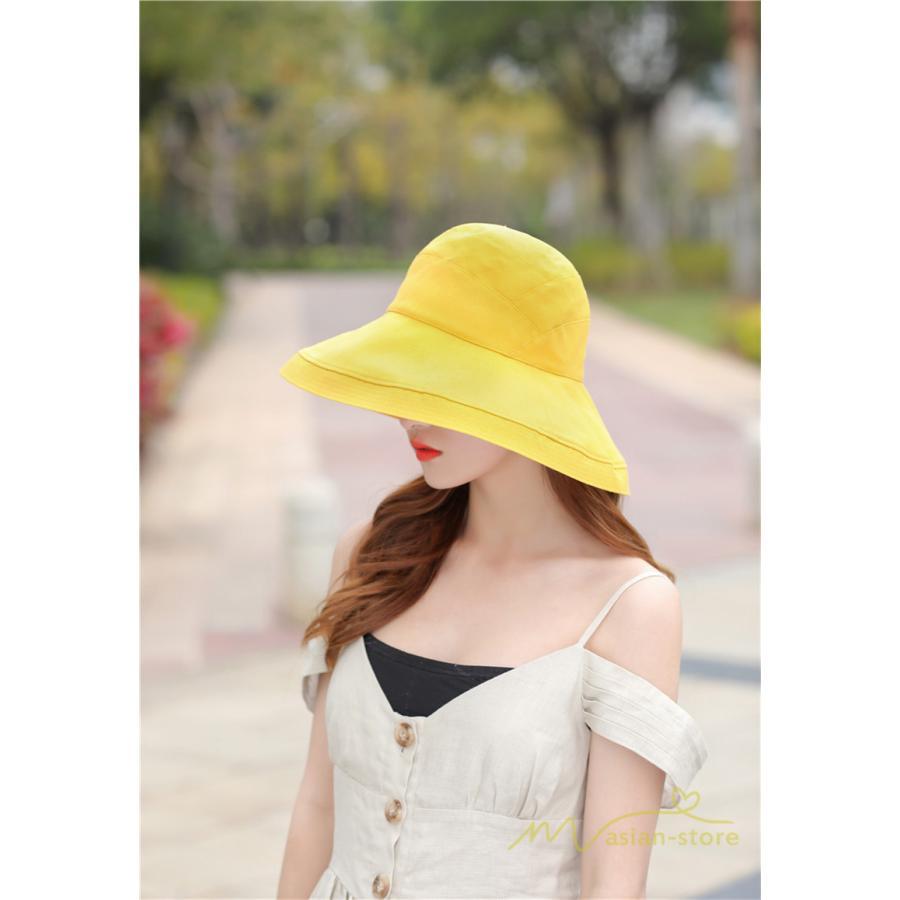 レディース | 帽子 春 夏 Uv 遮光 折りたたみ 大きいサイズ UVカット帽子 ひも つば広 頭 大きい 洗える 母の日 自転車 日焼け対策 遮光 小顔 熱中症 紫外線対策