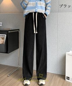 チノ・テーパード・ジョガー・スキニーパン | ワイドパンツ レディース 冬 秋 黒 きれいめ ワイドパンツルック ボトムス ウエストゴム  10代20代30代40代50代 着痩せ カジュアル ゆったり 体型カバー