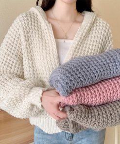 ニット・セーター | ニットパーカー 秋冬 カーディガン 韓国