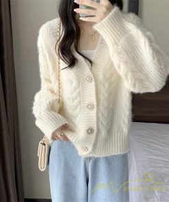 カーディガン | 2022秋冬ニットアウター レディース ニットニット セーター 長袖 羽織り フロントボタン 可愛い トップス 通学通勤 20代40代