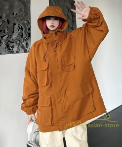 コート・ジャケット | ジャケット レディース アウター 長袖 ブルゾン メンズ パーカー フード付き マウンテンパーカー トップス 20代30代 Oversize ゆったり 40代50代 秋冬 羽織り
