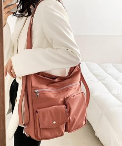 ショルダーバッグ | ナイロン無地 大容量