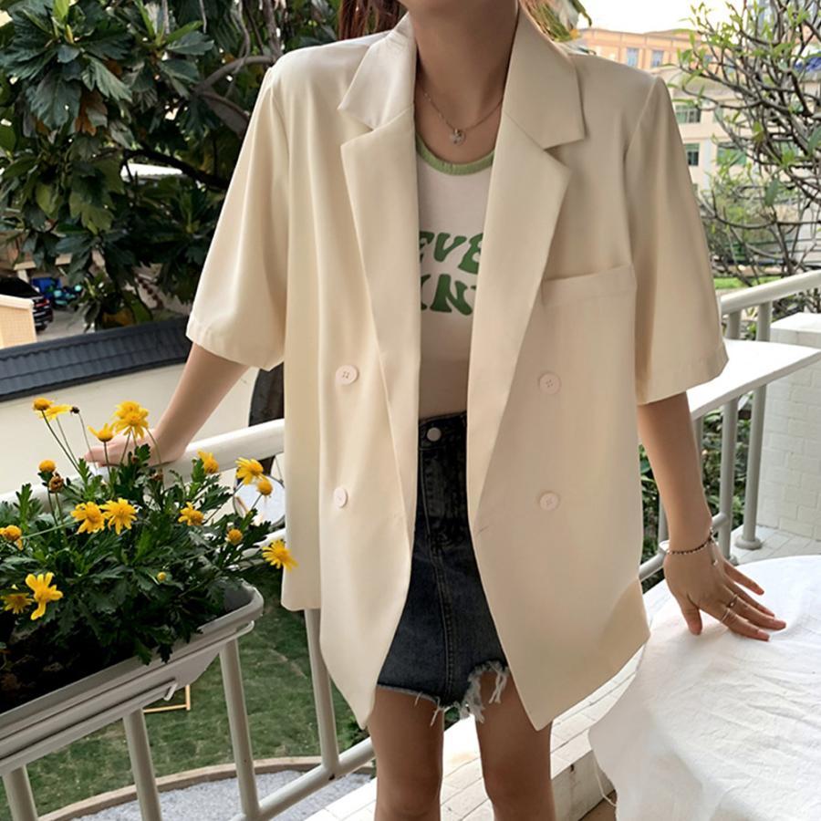 テーラードジャケット | 半袖テーラードジャケットオルチャン夏新作