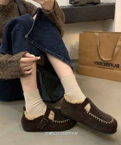 ローファー | モカシン レディース モカシンシューズ カジュアルシューズ 内ボア ファー シンプル ぺたんこ 秋 冬 柔らかい あったか 痛くない もふもふ 2022新作