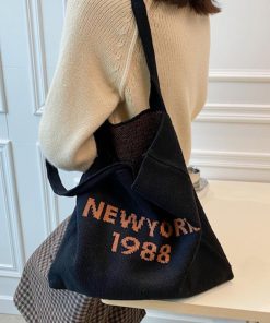 トートバッグ | ニット レディース 秋冬