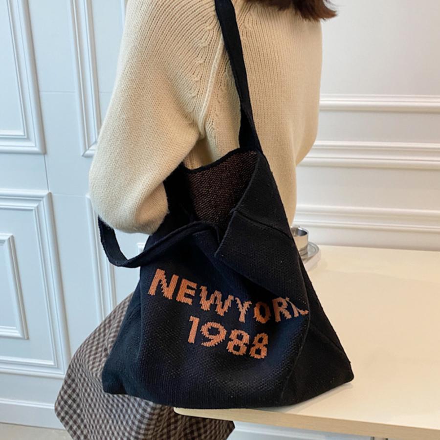 トートバッグ | ニット レディース 秋冬
