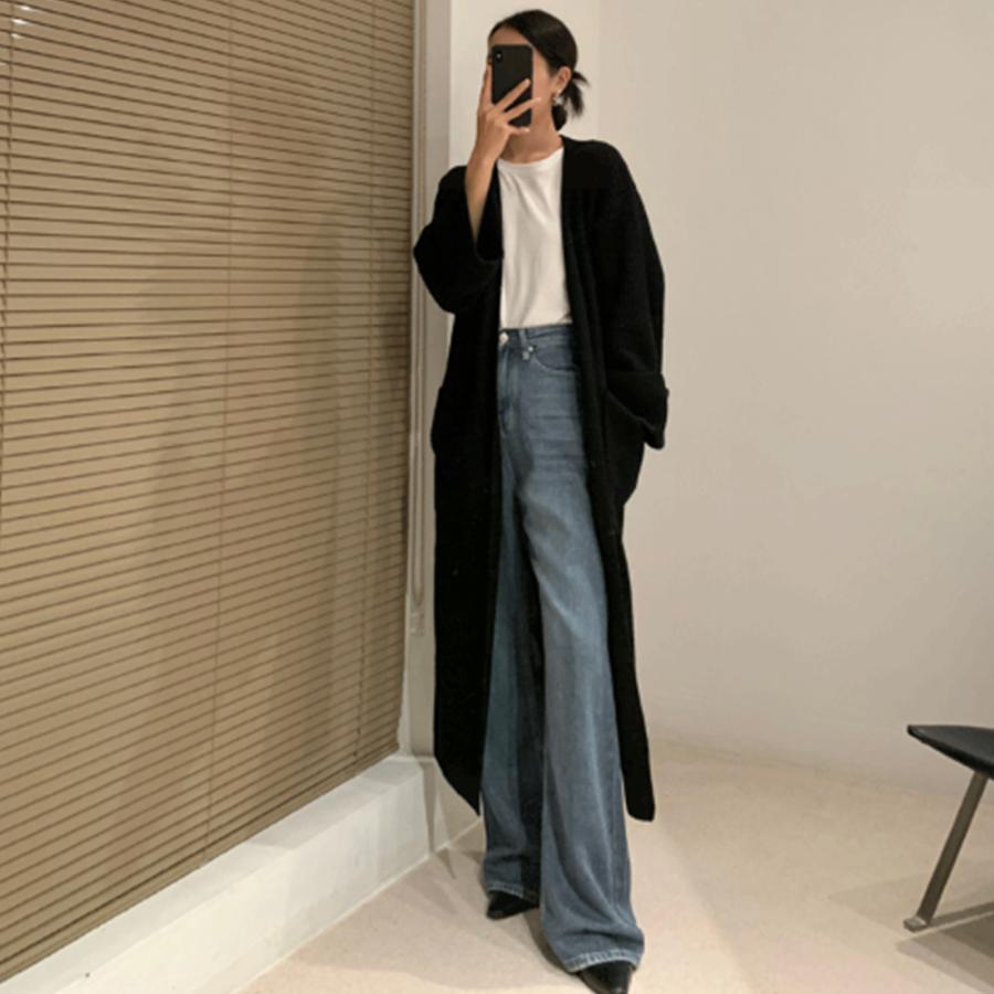 カーディガン | ロング ニットレディース