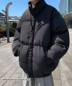 ダウンジャケット | 中綿コート メンズ ダウンコート 中綿 無地 シンプル フードなし カジュアル おしゆったり 厚手 暖かい スタンドカラー 冬 着回し 上品 秋 カッコウイイ コーデ