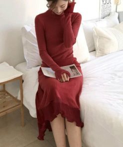 ワンピース | ニットロング レディース秋冬