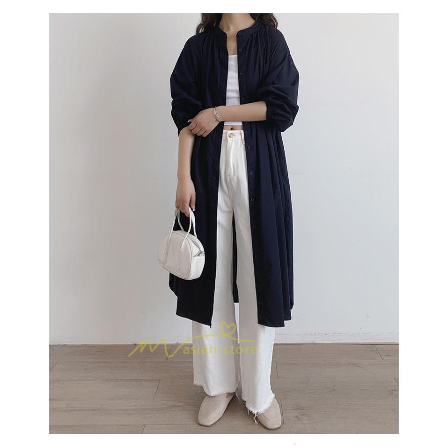 マキシ | 新作 シャツ シャツワンピ アウター 羽織り 長袖 ロングシャツ ロング ワンピース 無地 レディース ファッション 40代 30代 カジュアル 20代 通勤 きれいめ