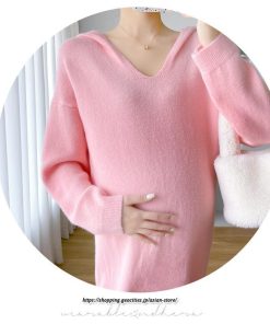マキシ | ワンピース レディース 秋 ニットワンピース ロングワンピース 2TYPE マタニティ 授乳服 マタニティウェア 授乳 妊娠 シンプル おでかけ おしゃれ 無地