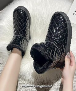 ブーツ | ムートンレディース 靴 スノーシューズ ショート裏ボア 裏起毛 秋冬 防寒 シューズ あったか 歩きやすい 20代30代40代50代