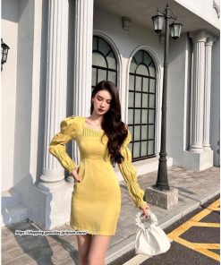 タイト | セクシーワンピース 二次会ワンピース 上品 高級感 ワンピース 長袖 タイトワンピース スリム 美ライン 結婚式 通勤 フォーマル オフィス お呼ばれワンピース