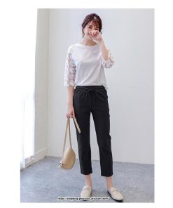 チノ・テーパード・ジョガー・スキニーパン | パンツ 九分丈 ボトムス リラックスパンツ レディース 体型カバー 大きいサイズ 可愛い 秋 冬 きれいめ おしゃれ 人気 カジュアル ベーシック シンプル ゆったり