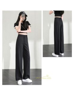 ワイドパンツ | レディース パンツ ボトムス ズボン ガウチョパンツ 体型カバー ストレート ロングパンツ ハイウエスト 美脚 落ち感 ゆったり カジュアル お洒落