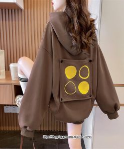 パーカー | レディース 秋 長袖 体型カバー スウェット トレーナー プルオーバー 厚手 後ポケット外し可 トップス 50代 40代 春 30代 おしゃれ 20代 フード