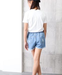 (子供)その他 | キッズ ダメージ デニムショートパンツ