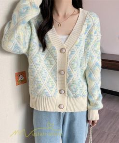 カーディガン | 2022秋冬ニットアウター レディース ニットニット セーター 長袖 羽織り フロントボタン 可愛い トップス 通学通勤 20代40代