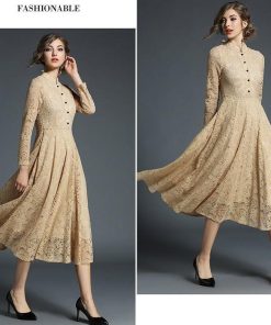 レースワンピース | パーティードレス ミモレワンピ ドレス ロング丈 結婚式 二次会 発表会 フォーマル 上品 お呼ばれ ダンス舞台 総レース 花嫁 きれいめ