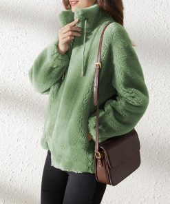 ジャケット・ブルゾン | ボアジャケット レディース 起毛ブルゾン