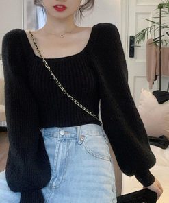 ニット・セーター | ニットトップス パフスリーブ レディース