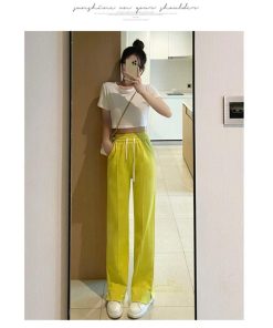 ワイドパンツ | ロングパンツ リラックス ガウチョパンツ レディース ボトムス ストレート シンプル カジュアル 着痩せ 春夏 長ズボン 新作 ゆったり 20代30代40代