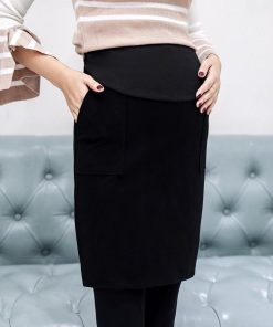 マタニティ | マタニティスカート 秋服 レディース 秋冬スカート 妊婦スカート 調整可 産前産後 膝丈スカート 妊娠妊婦 妊婦服 腹包み スカート ママ 送料無料 無地