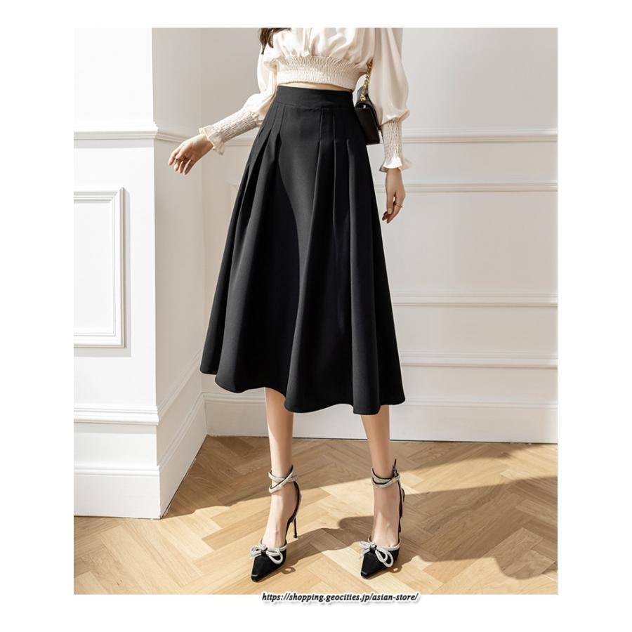 スカート | ロング丈 ミモレ丈 フレアロングAライン通勤 20代 30代 40代 50代 コーデ 着痩せ 高見え 送料無料 きれいめ