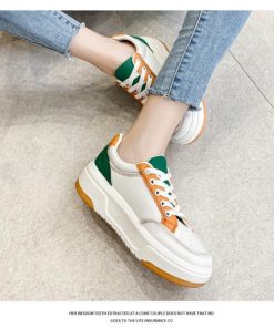 スニーカー | レディースシューズ レースアップ ローカット 厚底靴 履きやすい フラットシューズ ローカットシューズ カジュアルシューズ