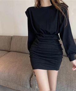 ワンピース | タイトシャーリング 韓国風