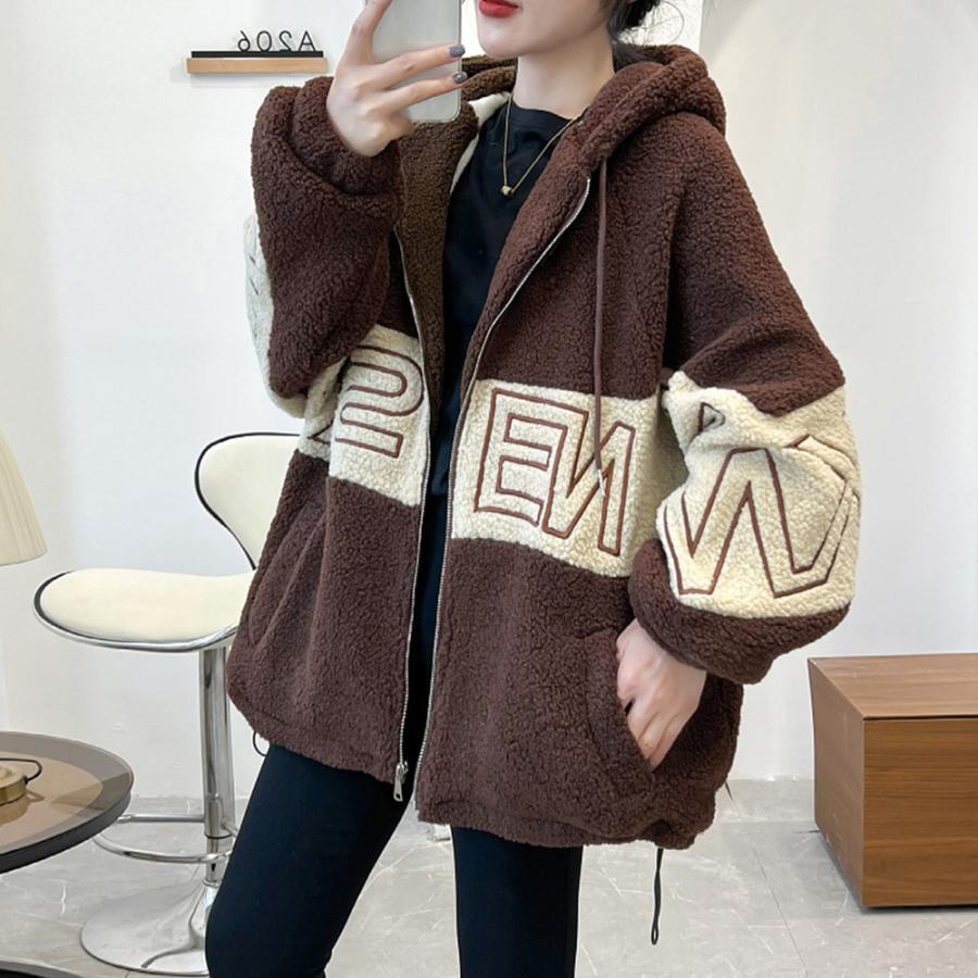 ジャケット・ブルゾン | ビッグロゴボアジャケットレディース冬