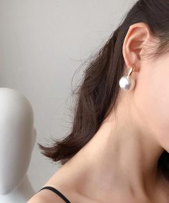 その他アクセサリー | 大粒パールピアス レディース 上品耳飾り