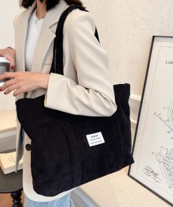 トートバッグ | コーデュロイ 大容量カバン