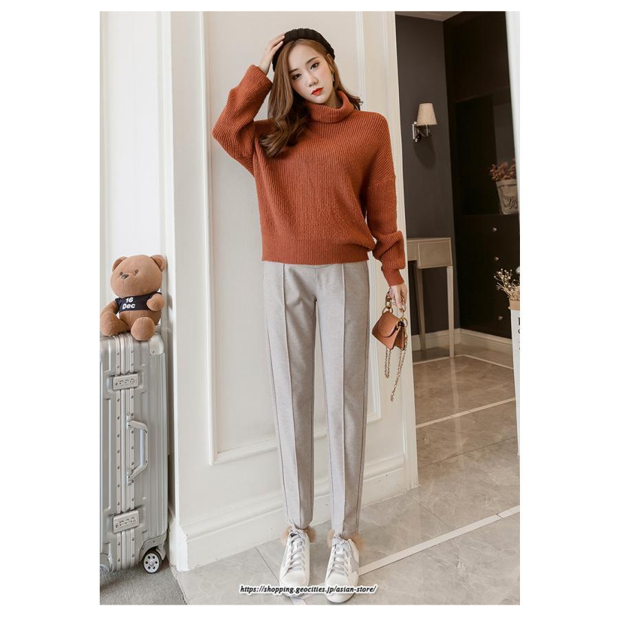 パンツ レギンス | マタニティパンツ 秋冬 テーパードパンツ 厚手 裏起毛 防寒 暖かい マタニティ 産前産後 お腹楽チン スリム ロングパンツ 妊婦 妊娠 ゆったり ママ 妊婦パンツ