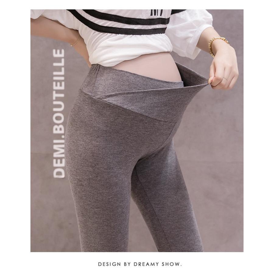 パンツ レギンス | マタニティレギンス マタニティパンツ マタニティウェア M L XL XXL ストレッチ柔らか 2020春夏 マタニティ服 七分丈パンツ