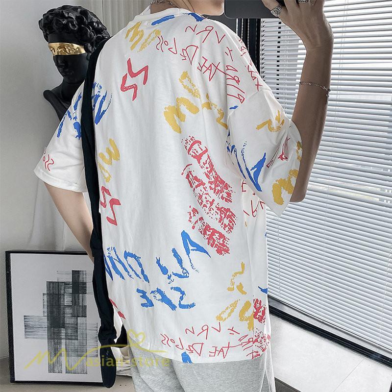 Tシャツ | メンズ 半袖夏 サマー トップス カットソー クルーネック カッコウイイ ゆったり おしゃれ 20代 トップス 大きいサイズ メンズスタイル 30代