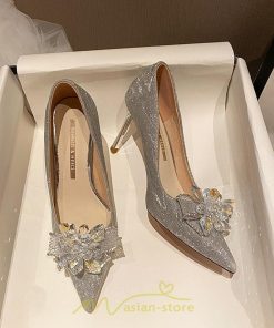 パンプス | 痛くない 歩きやすい 走れる ポインテッドトゥ 4cm6cm8cm10cmヒール ハイヒール 脱げない 柔らかい ブラック小さいサイズ ピンヒール 大きいサイズ