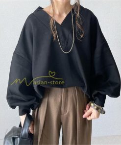 ｔシャツ・カットソー | 長袖Tシャツ レディース トップス ドルマンスリーブ Vネック 30代40代 無地 大人 切り替え ブラウスシャツ Tシャツ 長Ｔ 可愛い 体型カバー