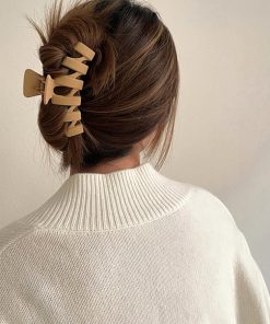 その他アクセサリー | 変形ヘアクリップ大人っぽいまとめ髪可愛い