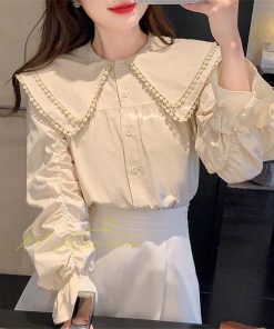シャツ・ブラウス | ブラウス シャツ レディース 40代 上品 ブラウス きれいめ 通勤 OL ビジネス ゆったり 韓国ファッション カジュアル 2022 20代30代 夏物 着回し お出かけ 激売れ