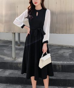 ワンピース | レディース 切り替えワンピ長袖