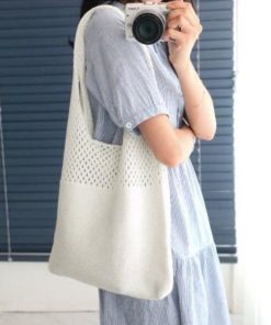 トートバッグ | ニット編み バッグ鞄かばん