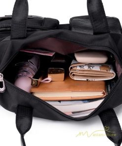 女性用バッグ | ショルダーバッグ レディース 斜めがけ 女の子 軽量 多収納 無地 肩掛けバッグ ママバッグ 2way 大人っぽい カジュアル 旅行 買い物 仕事 通勤 オフィス