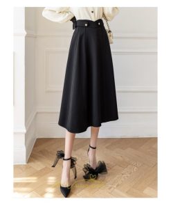 スカート | フレア ロング丈 膝丈 レディース フレアAライン 送料無料 通勤 通学 オフィス ビジネス フェミニン キレイめ お出かけ OL オシャレ